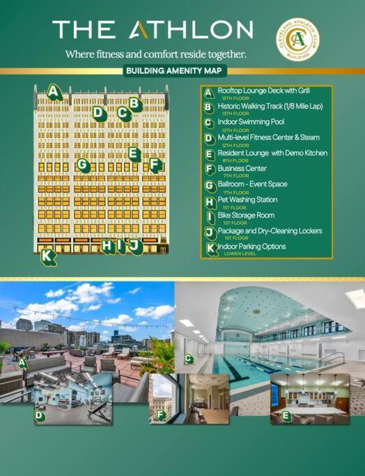 2Br Unit In The Heart Of Dt On Playhouse Square, With Pool And Gym Access-1106 Apartment Cleveland Ngoại thất bức ảnh